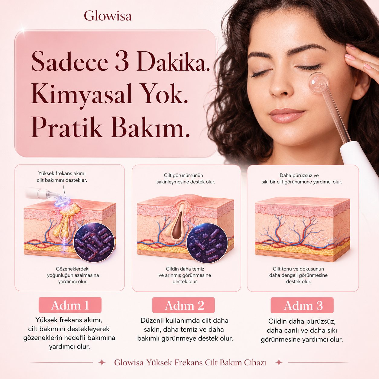 GLOWİSA Yüksek Frekans Çubuğu